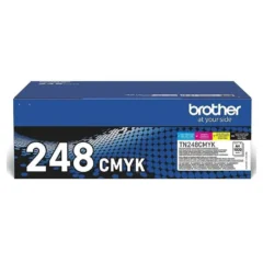 Brother Toner Original TN248VAL Pack 4 Colores