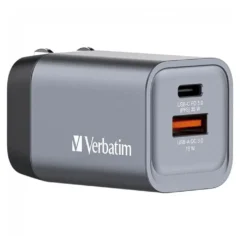 Verbatim GNC-35 Cargador de Pared 1xUSB-C 1xUSB 35W