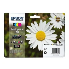 EPSON TINTA 18 PACK 4 COLORES