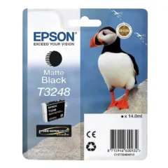 EPSON TINTA T3248 NEGRO MATE