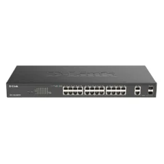 D-LINK DGS-1100-26MPV2 SWITCH 26XPOE+ 2XSFP / COMBO
