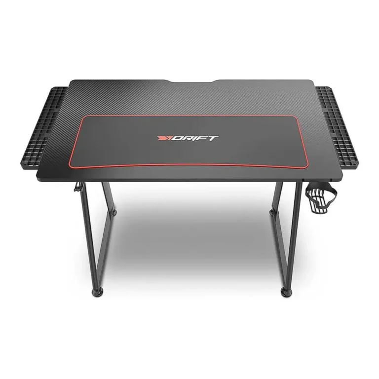 Drift DZ75 Mesa Gaming Alfombrilla XXL Negro y Rojo