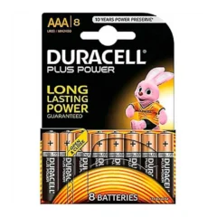 DURACELL PLUS POWER PILA ALCALINA AAA LR03 BLISTER