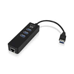 EWENT EW1140 HUB 3 PUERTOS 3.1+ 1GBPS