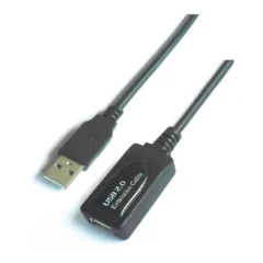 AISENS CABLE ALARGADOR USB CON AMPLIFICADOR 15M NEGRO