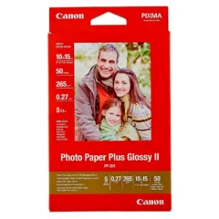 CANON PAPEL FOTO PP-201 10X15CM 50 HOJAS BRILLANTE