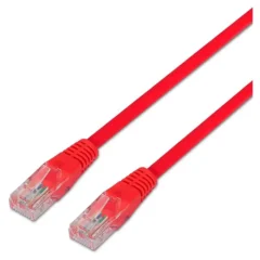 AISENS LATIGUILLO DE RED RJ45 UTP CAT5E 2M ROJO