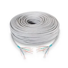 AISENS BOBINA DE 305M RJ45 CAT6 FTP AWG24 RÍGIDO GRIS