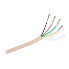 AISENS BOBINA DE CABLE DE TELEFONO 4C 100 MTS. BEIGE