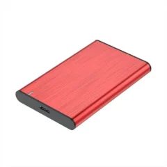 AISENS CAJA EXTERNA PARA DISCO DURO DE 2.5" ROJO
