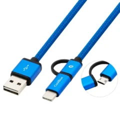 COOLBOX CABLE MULTIUSB MICRO C AZUL