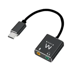 EWENT CABLE ADAPTADOR DE AUDIO USB TIPO C JACK