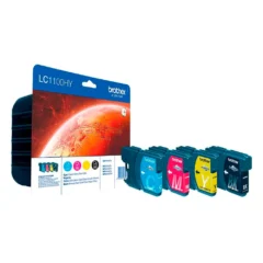 Brother Tinta Inkjet LC1100XL Multipack 4 Colores