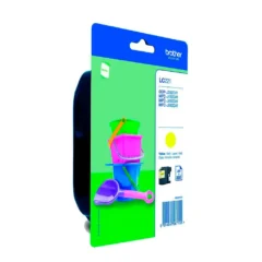 Brother Tinta Inkjet LC221 Amarillo