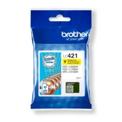 Brother Tinta Inkjet LC421 Amarillo