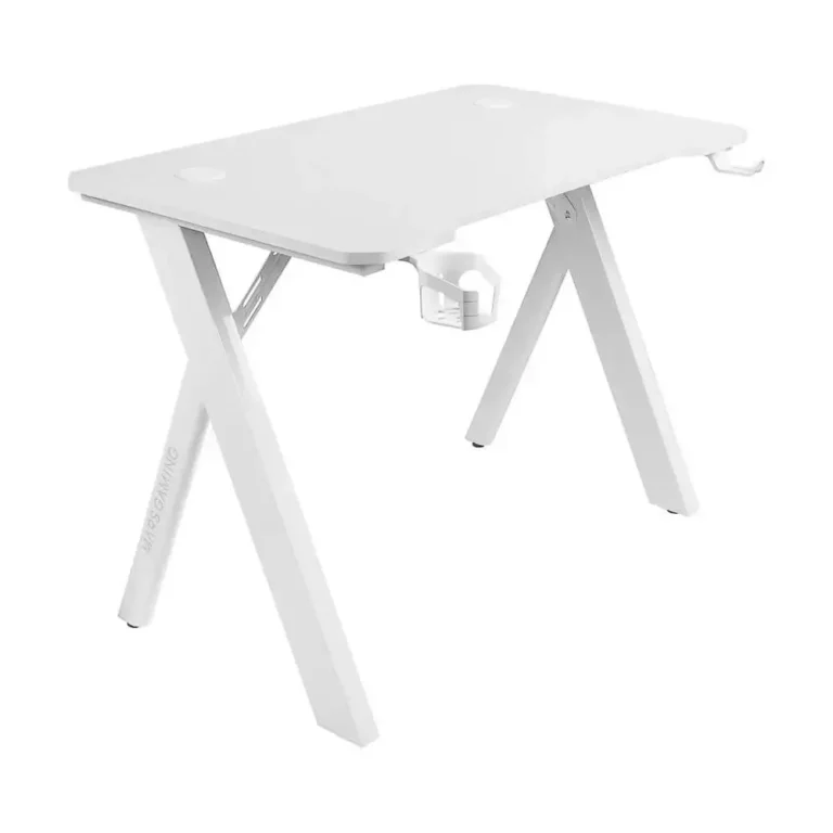 Mars Gaming MGD100RGB Mesa Gaming Alfombrilla 100x60cm RGB Blanco