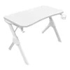 Mars Gaming MGDW Mesa Gaming Fibra de Carbono Blanca