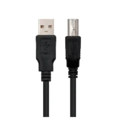NANOCABLE CABLE USB 2.0 TIPO A - B 1.8M NEGRO