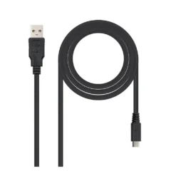 NANOCABLE 10.01.0501 USB 2.0 tipo A/M - Micro B/M Negro 1.8m