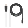 NANOCABLE 10.01.0503 USB 2.0 A/M - Micro B/M Negro 3.0m