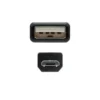 NANOCABLE 10.01.0503 USB 2.0 A/M - Micro B/M Negro 3.0m