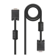 NANOCABLE CABLE SVGA HDB15 M-HDB15 M 1M NEGRO
