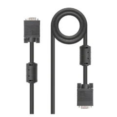 NANOCABLE CABLE CONMUTADOR VGA 3 METROS NEGRO