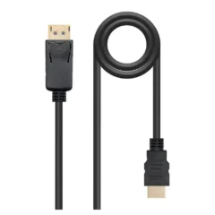 NANOCABLE CABLE CONVERSOR DISPLAYPORT M - HDMI M 5M NEGRO