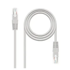 NANOCABLE LATIGUILLO CAT. 5E UTP 1,5 METROS GRIS