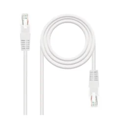 NANOCABLE CABLE RED LATIGUILLO RJ45 CAT.5E UTP BLANCO 2.0 M