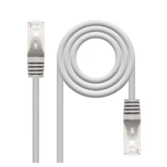 NANOCABLE LATIGUILLO CAT. 6 FTP 15 METROS GRIS