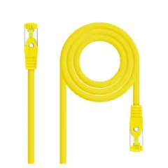 NANOCABLE CABLE RED LSZH CAT.6A SFTP AMARILLO 2M