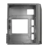 Mars Gaming MC-S1 ARGB Negra Caja Minitorre Gaming sin Fuente