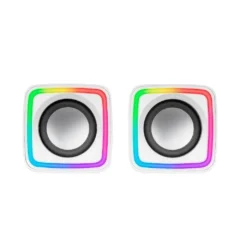 MARS GAMING ALTAVOCES MSCUBE PREMIUM 8W RGB USB BLANCO