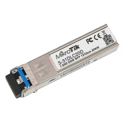 MIKROTIK MÓDULO FIBRA SFP MONOMODO 20KM