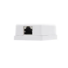 NANOCABLE ROSETA DE SUPERFICIE CAT.6 FTP 1 TOMA, BLANCO