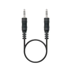 NANOCABLE CABLE AUDIO ESTEREO, 3.5 M-3.5 M, 30CM