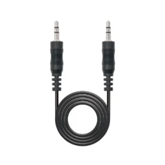 NANOCABLE CABLE AUDIO, JACK 3.5 M-M, NEGRO, 10M