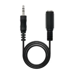 NANOCABLE CABLE ESTEREO JACK 3.5 M. A JACK 3.5 H.