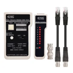 NANOCABLE TESTEADOR CABLE RJ11 RJ12 RJ45, COAXIAL