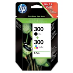 HP TINTA 300 PACK NEGRO + TRICOLOR