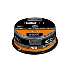 INTENSO CD-R 700MB 52X IMPRIMIBLE 25 UNIDADES