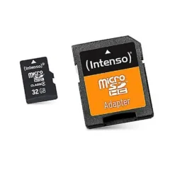 INTENSO MICRO SD CLASE 10 32GB CON ADAPTADOR