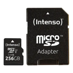 INTENSO 3423492 MICRO SD UHS-I PREMIUM 256G C ADAP