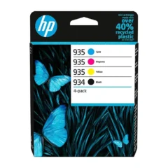 HP TINTA 934 + 935 PACK 4 COLORES