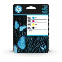 HP TINTA 912 PACK 4 COLORES