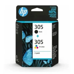 HP TINTA 305 PACK NEGRO + TRICOLOR