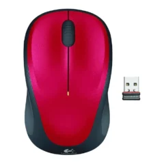 LOGITECH RATON INALAMBRICO M235 ROJO