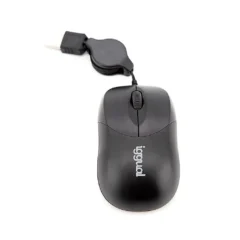 IGGUAL RATON RETRÁCTIL COM-BASIC 800DPI NEGRO