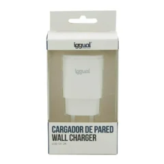 IGGUAL CARGADOR DE PARED 1XUSB 5V 2A (10W)